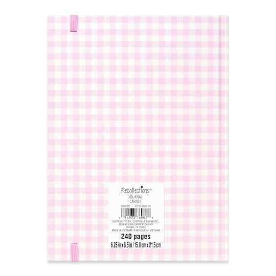 6.25" x 8.5" Fabric Hardcover Lined Journal by Recollections™
